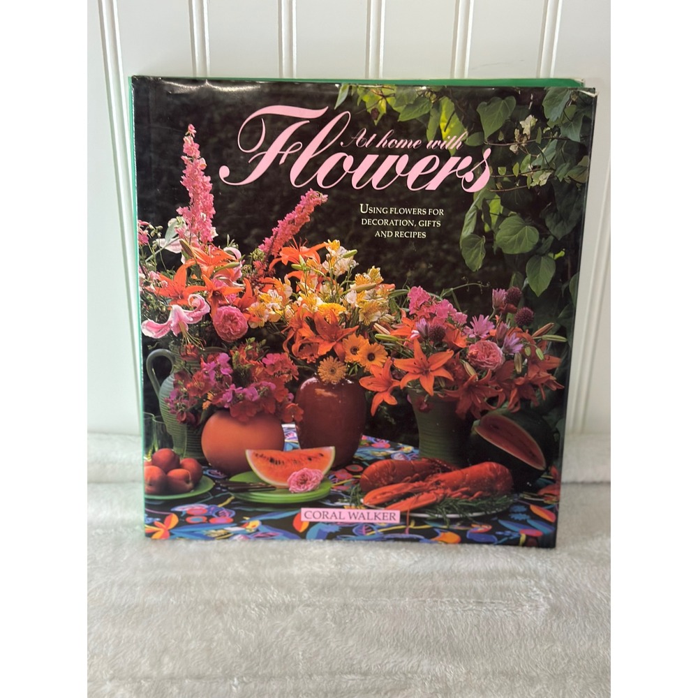 Coral Walker At Home with Flowers
Book Multicolor Excellent Hardcover Garden